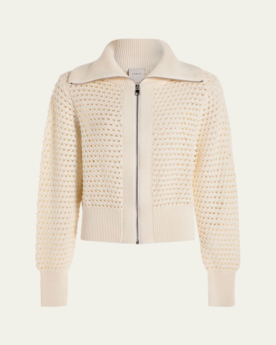 Eloise Full-Zip Knit Jacket